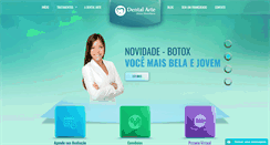 Desktop Screenshot of dentalartepoa.com.br